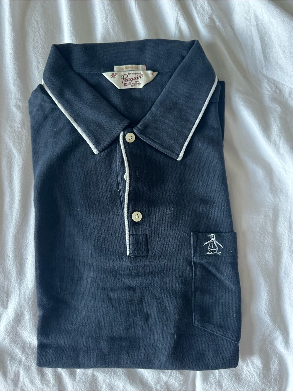 Penguin Classic Fit Polo Navy